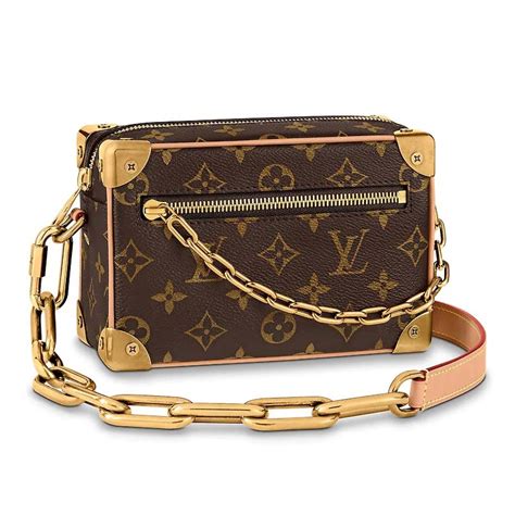 louis vuitton brown coated canvas mini bag